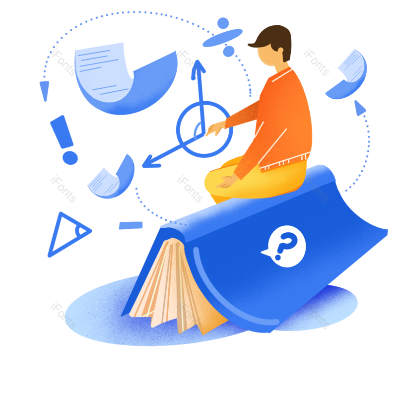 学习图片,书本元素,符号PNG,教师免抠素材